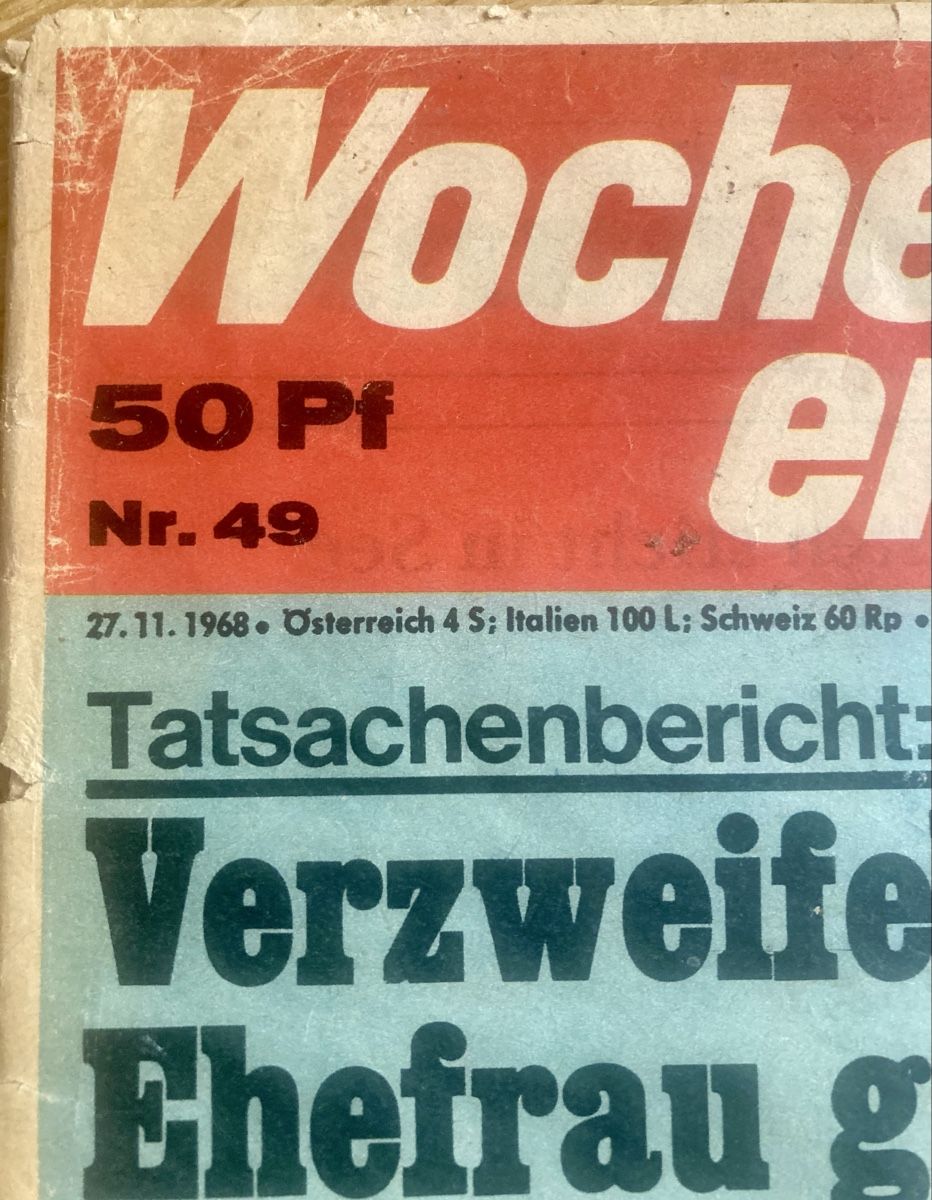 Riviste & Magazine: Altes Erotik Magazin Wochenende – Usato da Bern venduto da Spomme 1