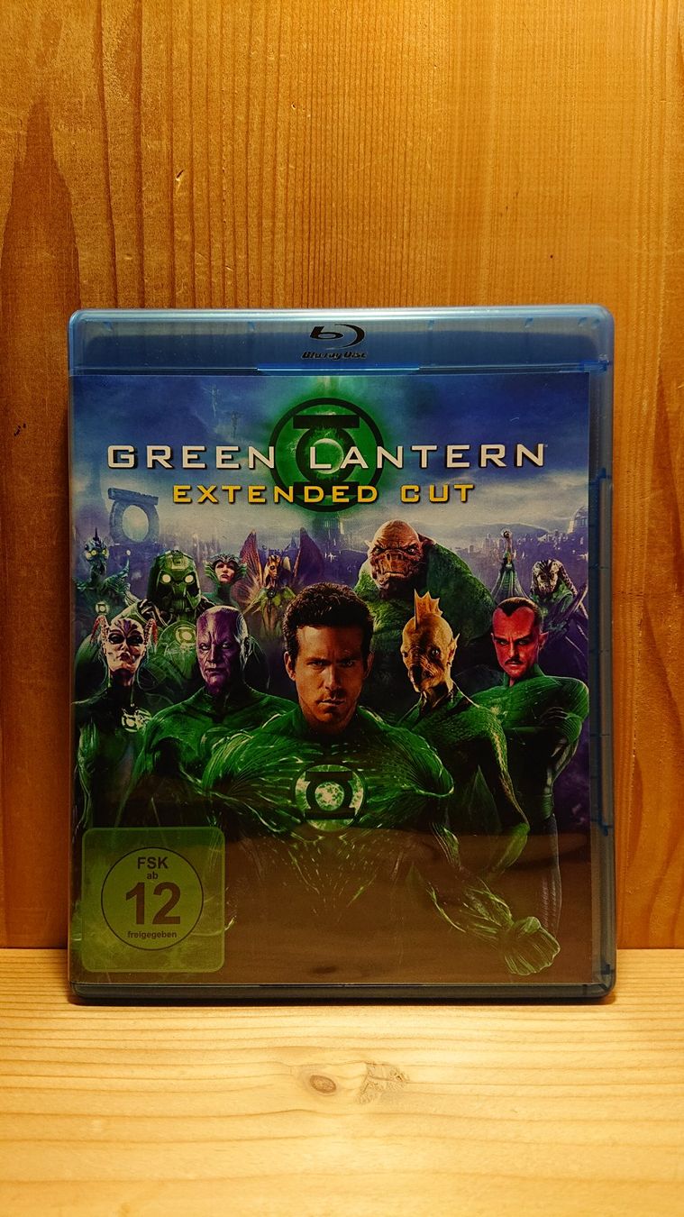 Tutti i DVDs: GREEN LANTERN Blu-Ray Extended Cut mit Ryan Reynolds – Usato da Wilderswil venduto da Exebub