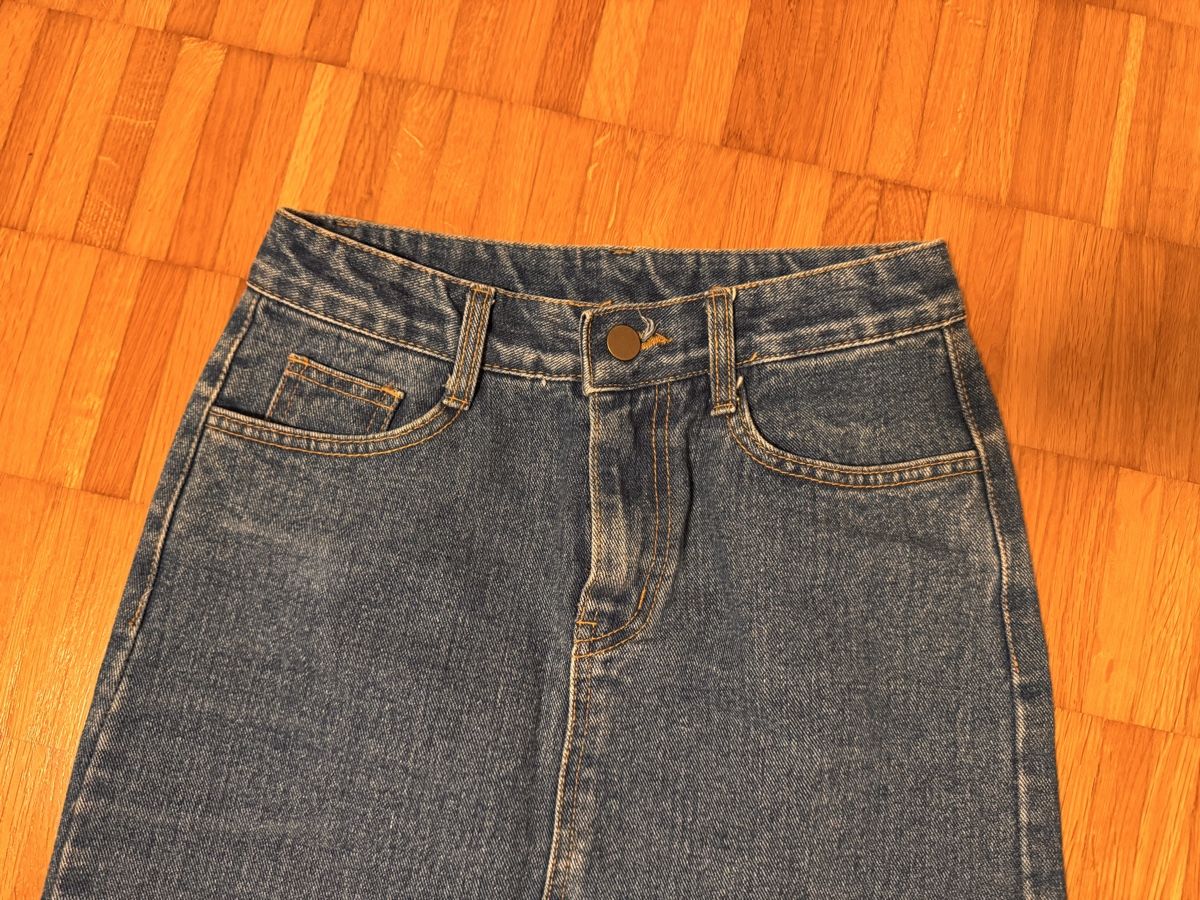 Röcke: Jeansrock Gr. 36, asymmetrisch, mit Schlitz – Gebraucht aus Jona von Good_luck1_ 1