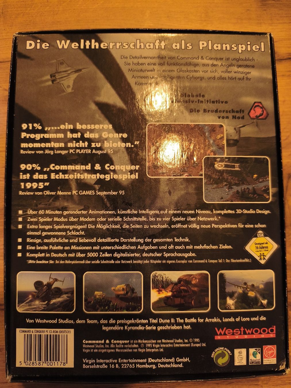 Jeux: Jeu PC Command & Conquer Teil 1 Der Tiberiumkonflikt – D'occasion à Conthey par Th3gr4yf0x 2
