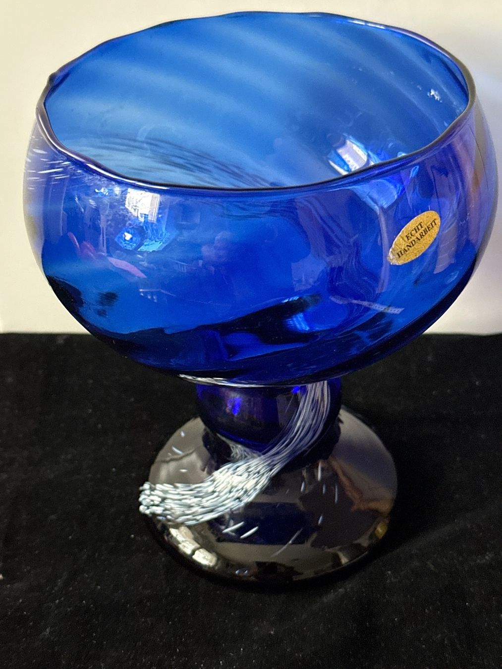 Vasi & Recipienti: Glas-Kelch (Vase) Echt Handarbeit – Usato da Zürich venduto da Chaeffeler