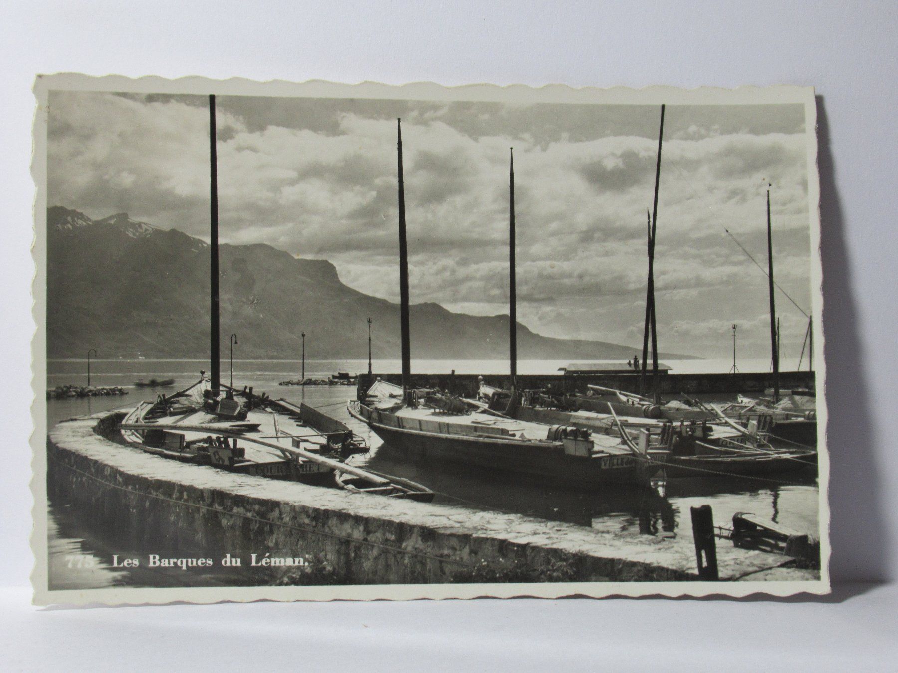 Cartoline postali: Les Barques du Léman – Nuovo (secondo la descrizione) da Grenchen venduto da Bluemchen1900