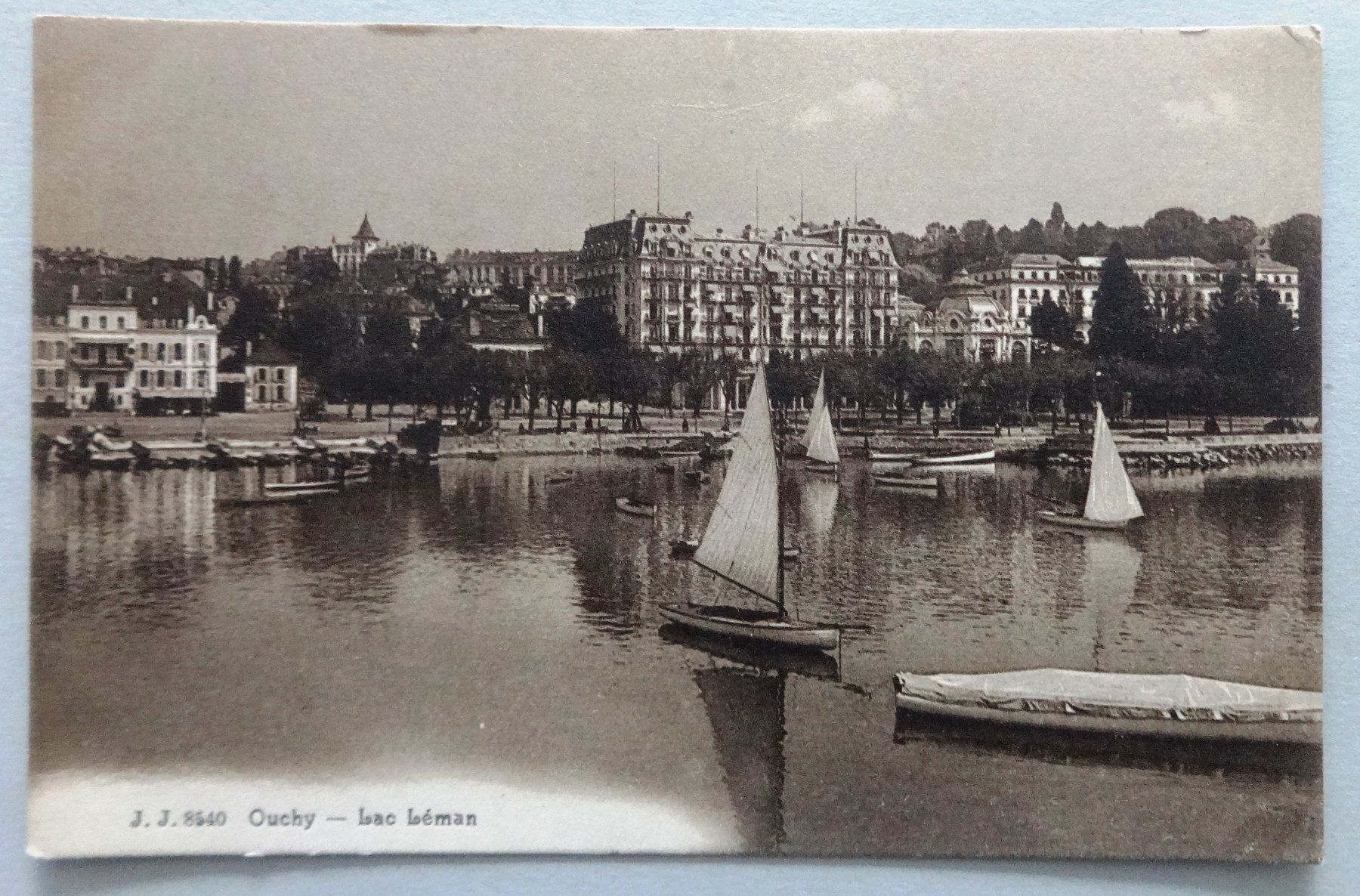 Ansichtskarten: Ouchy - Lac Léman – Gebraucht aus Fétigny von Billy2miny