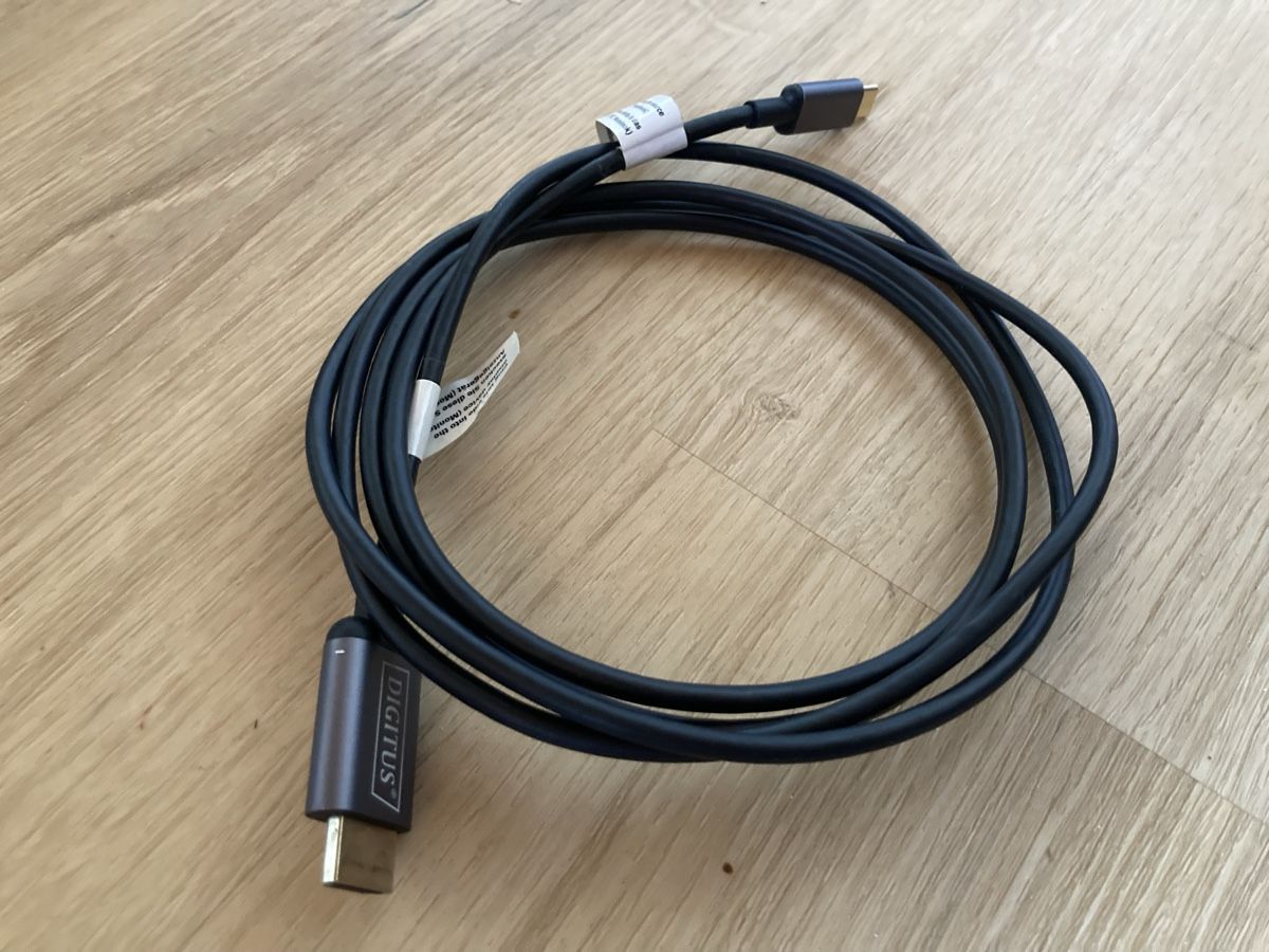 Adattatori: DIGITUS Hdmi zu USB-C Kabel schwarz neu – Usato da Wichtrach venduto da Queensparkunite