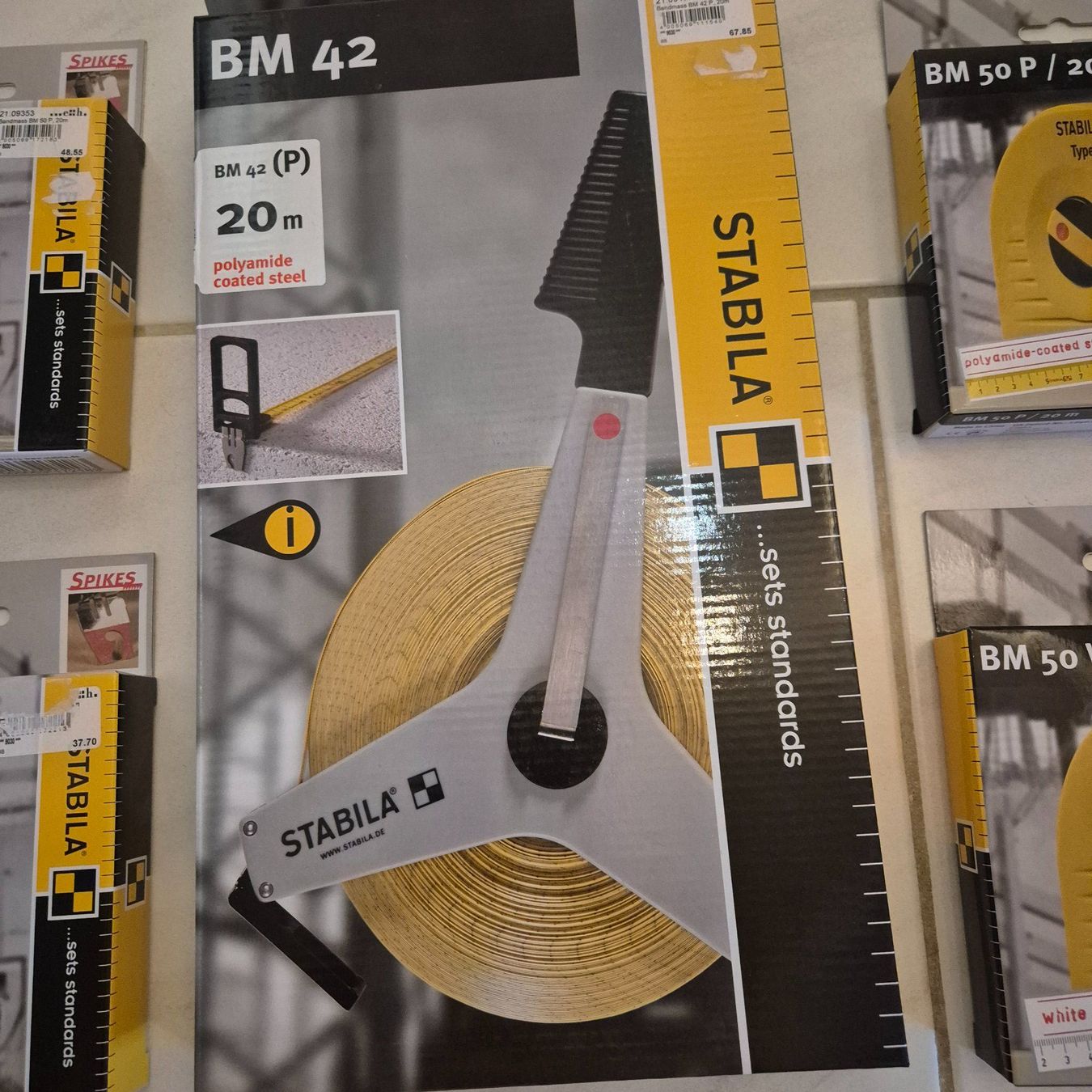 Tutti gli attrezzi: 5 Teiliges Bandmass Set STABILIA – Nuovo e nell'imballaggio originale da Arni AG venduto da kurtrmeier 1