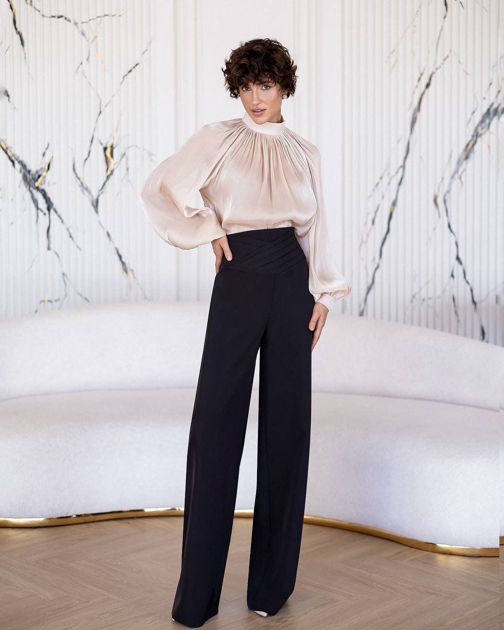 Camicette: Elegant Organza Blouse Size: XS-M – Nuovo e nell'imballaggio originale da Zürich venduto da Ms.Me-Fashion 8
