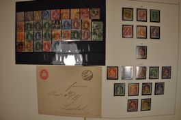 Vordruckalbum ab sitzender Helvetia bis 1944 mit Blocks