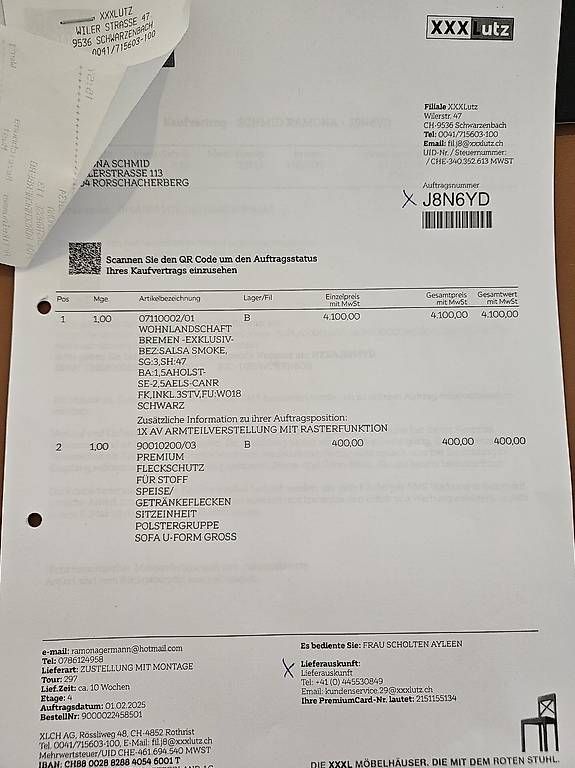 Divani: # XXXLutz Wohnlandschaft "Bremen Exklusiv"  – Usato da Staad SG venduto da monabella88 3