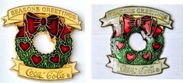 2 spezielle Coca-Cola Pins