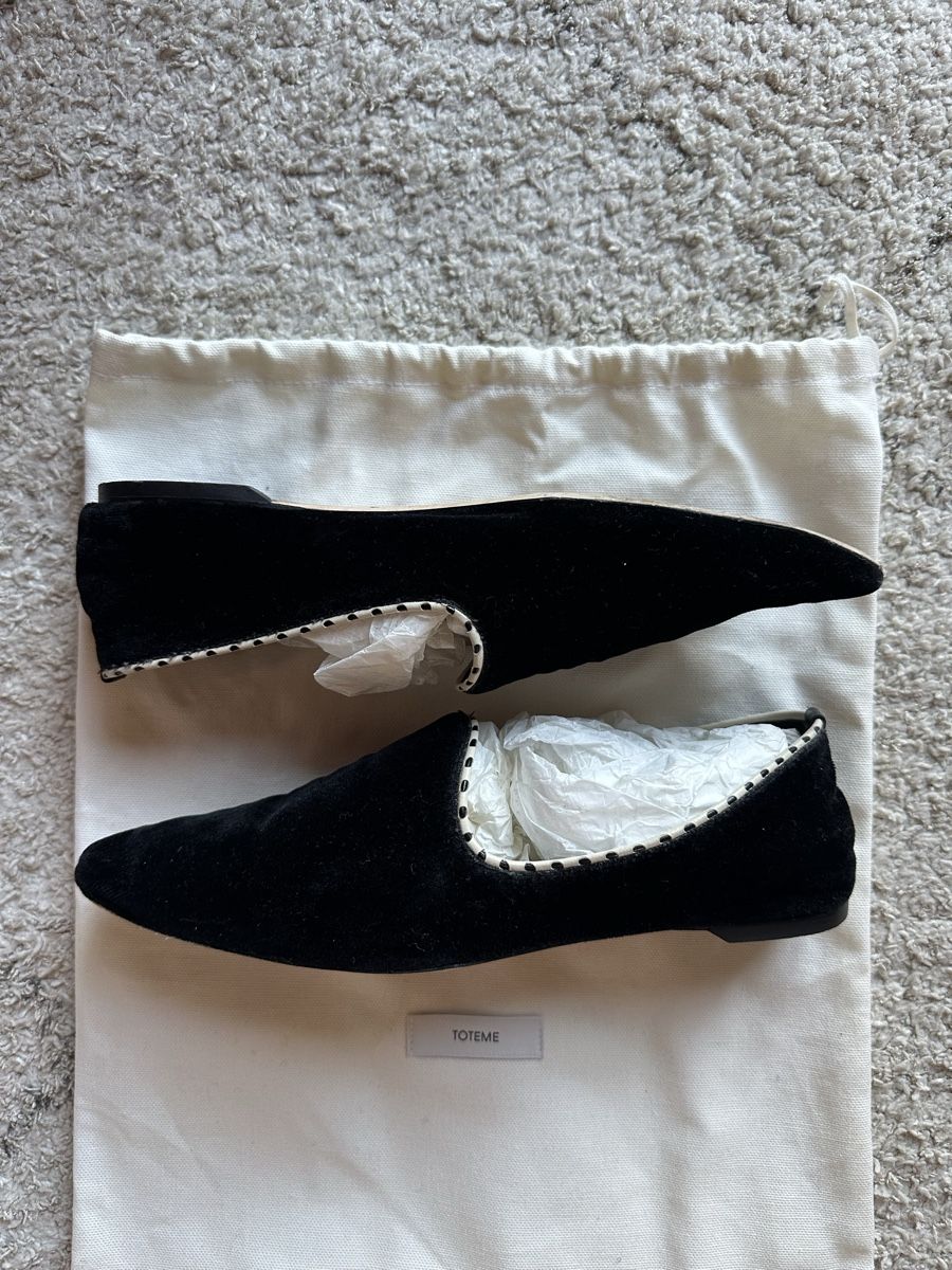 Totême Scarpe da uomo: Toteme velvet flats 36 – Usato da Pfäffikon SZ venduto da MarieEdh 1