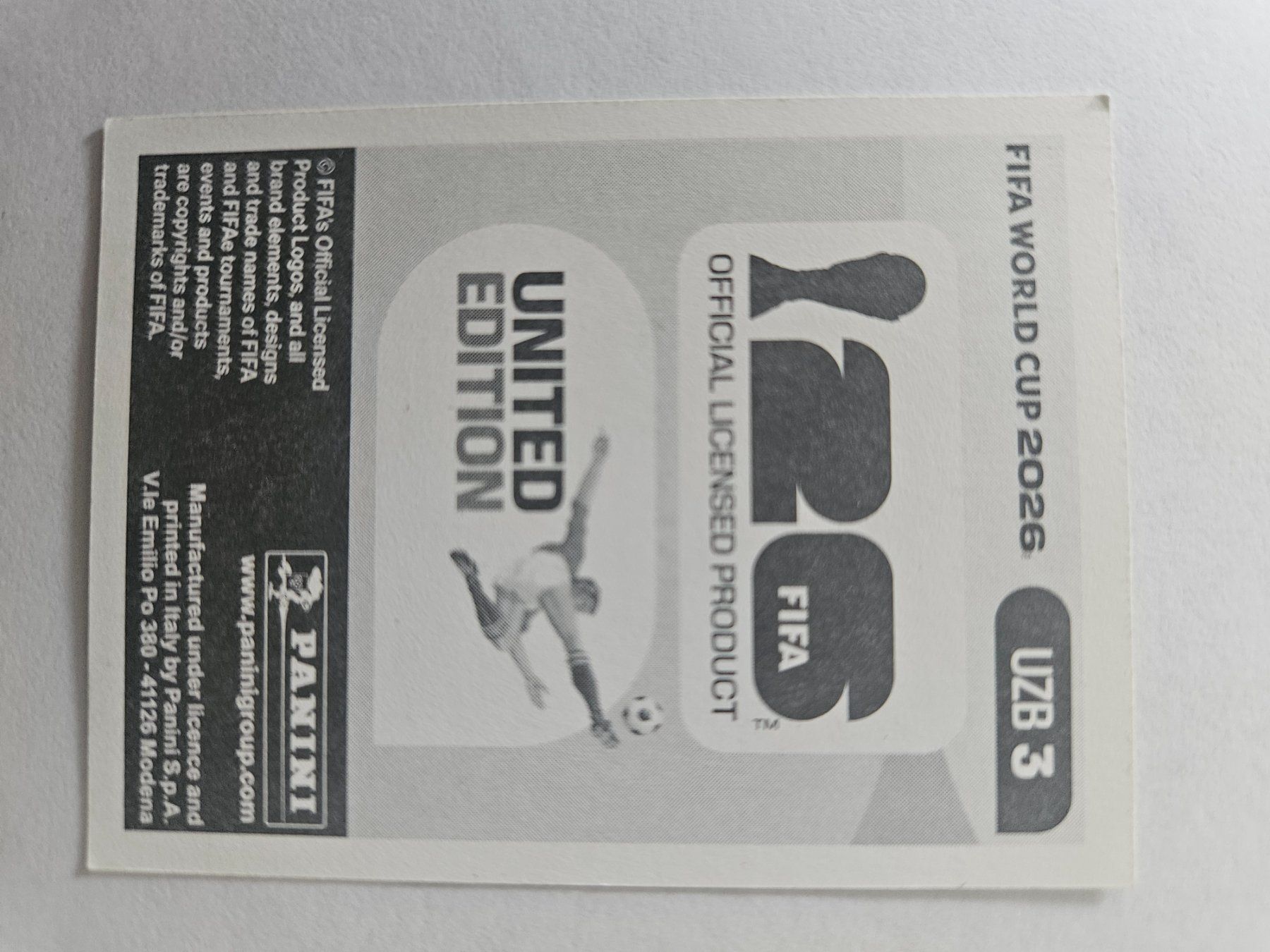 Panini Carte collezionabili: UZB3 – Usato da Würenlingen venduto da Dinli 1