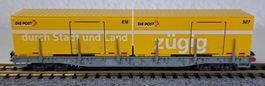 RhB Post Container Güterwagen Zügig Stadt Land Spur N OVP