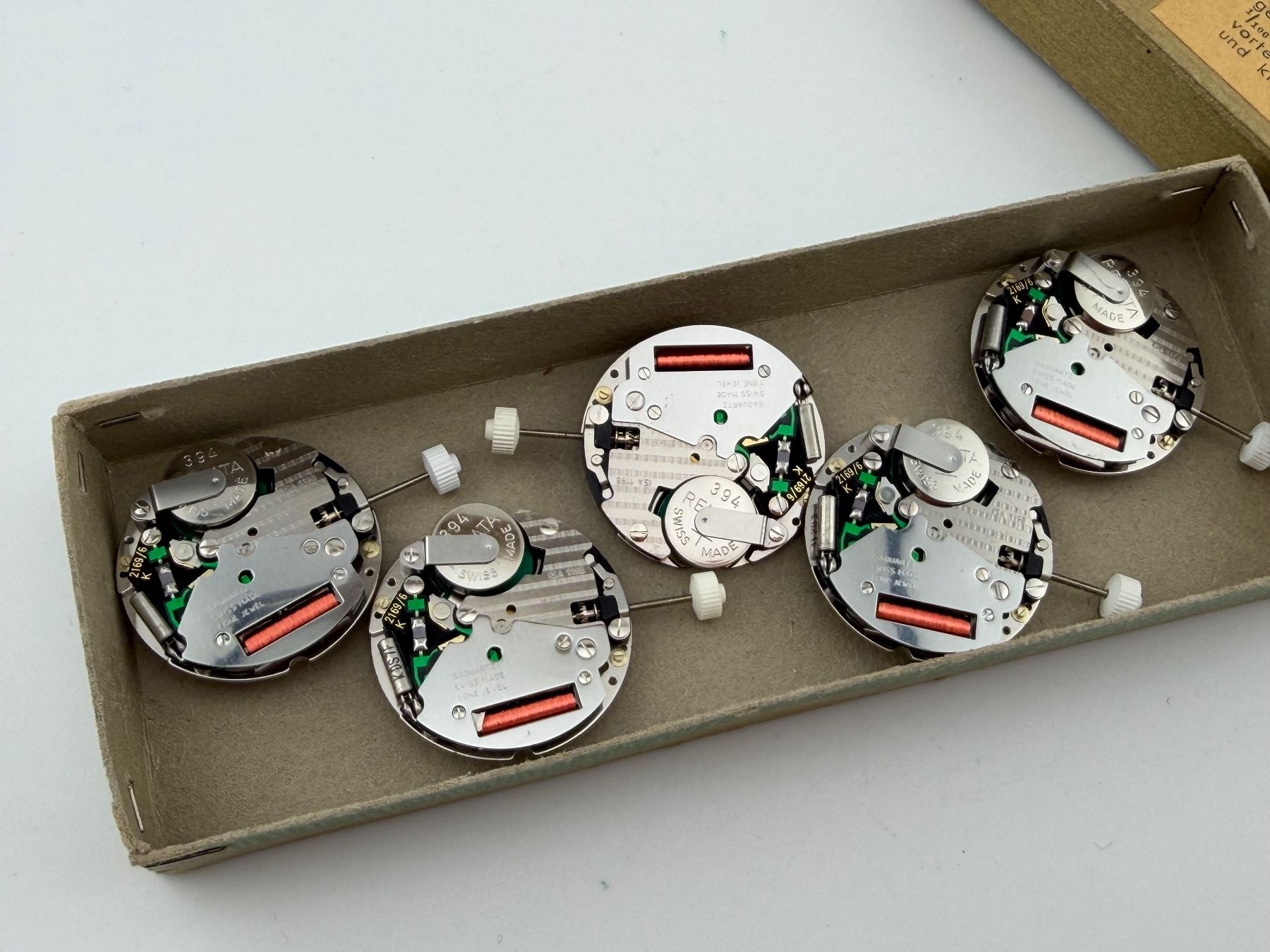 Uhren: Lot de 5 mouvements ISA 1198 – Defekt aus Biel/Bienne von MrP_WatchesBiel 3