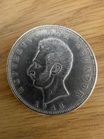 Silbermünze Ecuador 1943 Cingo Sucres.