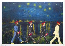 DEATH NYC «Beatles», limitierter Kunstdruck