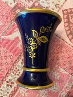 Lindner Kueps Echt Kobalt Vase 1069/10 – nummeriert, 10 cm