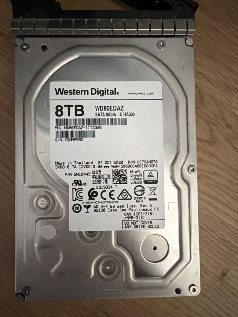 Western Digital Dischi rigidi: WD festplatte 8tb – Usato da Olten venduto da Pandastisch