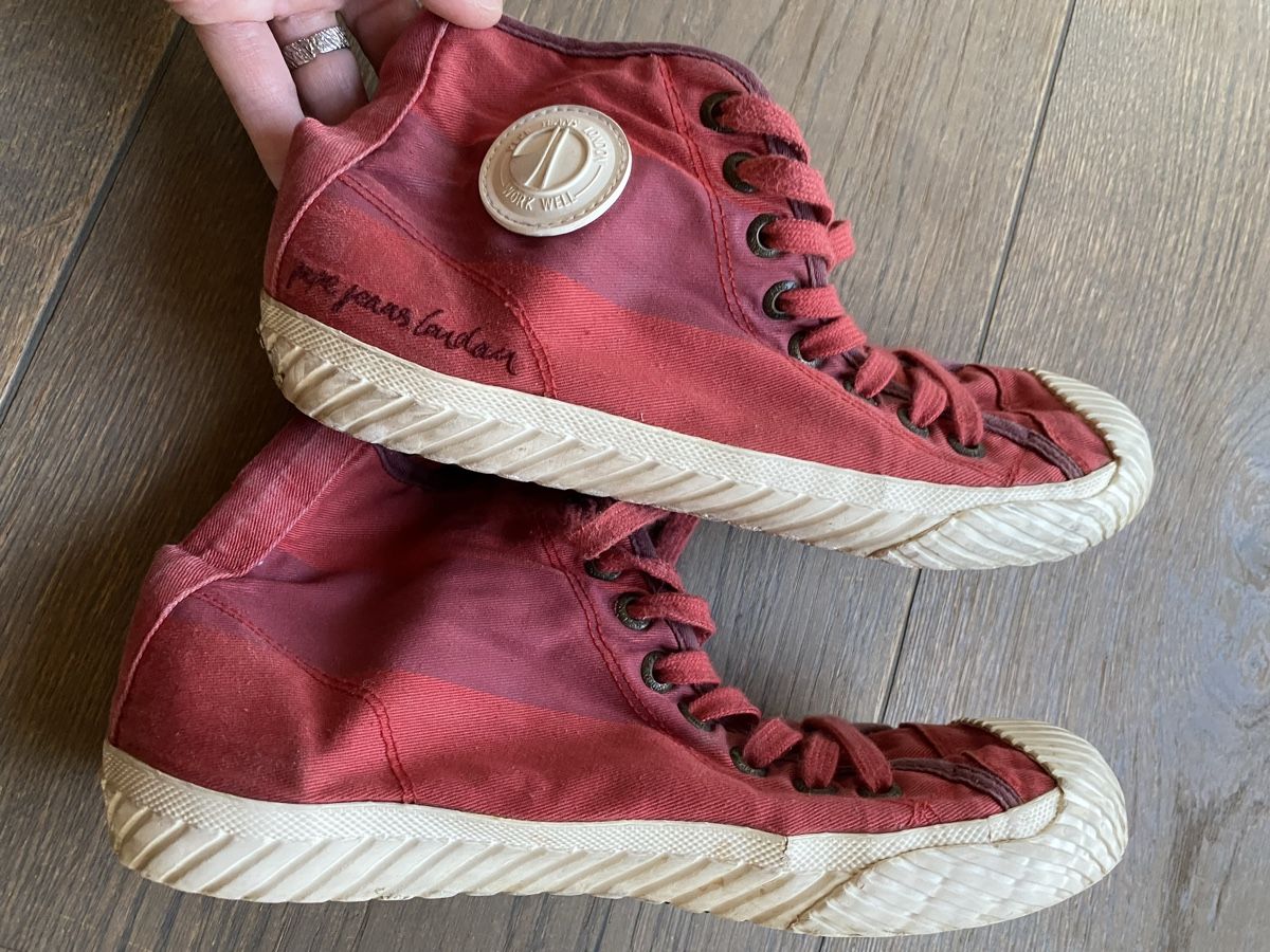 Pepe Jeans Scarpe da donna: Baskets en toile Pepe Jeans – Usato da Develier venduto da lili_1
