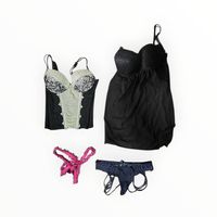 Dessous Set, Negligé, Slip, Grösse M, neuwertig
