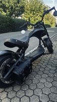 Elektroroller Chopper Custom Schwarz guter Zustand