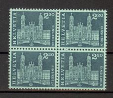 1963, Ergänzungswerte Baudenkmäler, Viererblock **