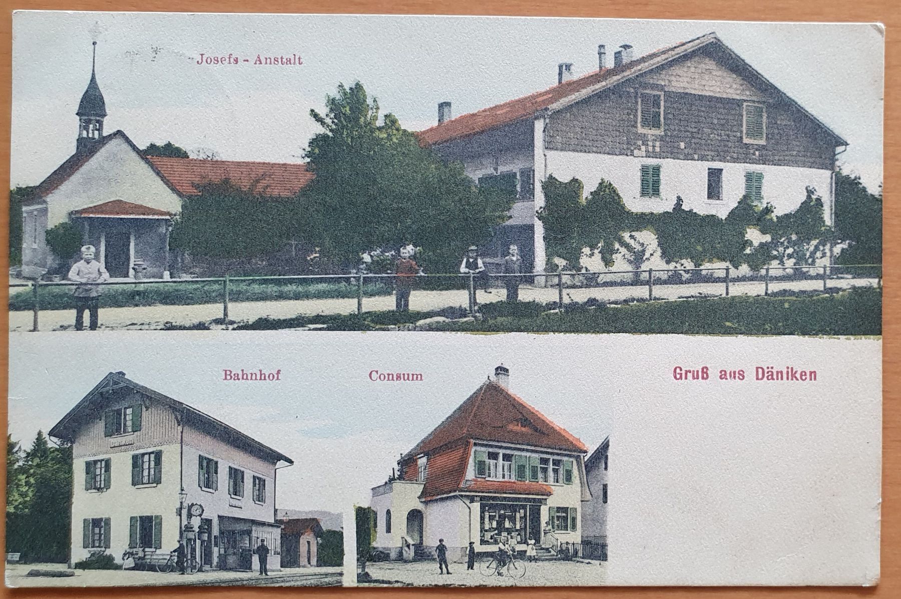 Ansichtskarten: Gruss aus Däniken - 3 Ansichten – Gebraucht aus Kreuzlingen von Rschweiz1