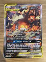 Reshiram & Charizard GX jumbo card Blackstar promo, SM201