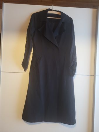 Hallhuber Trenchcoat Gr. 36 Schwarz ungetragen
