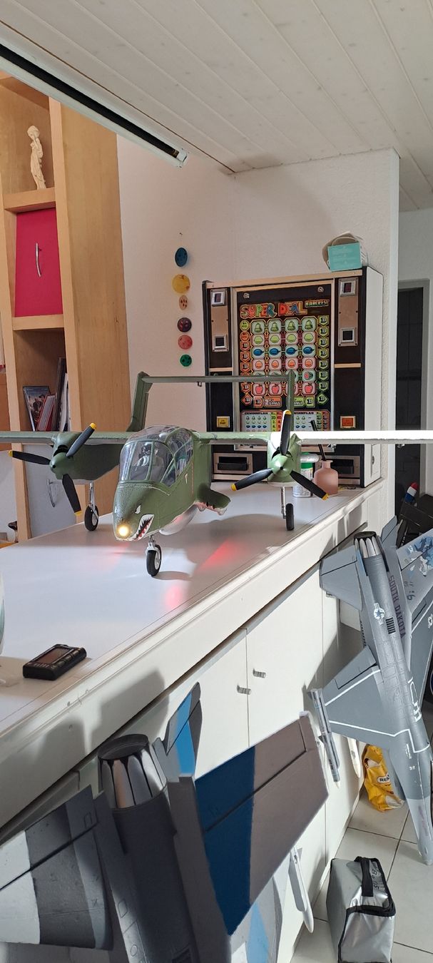 Modellismo RC: OV-10 Bronco vonFlightLineRC – Usato da oftringen venduto da Amphei 1