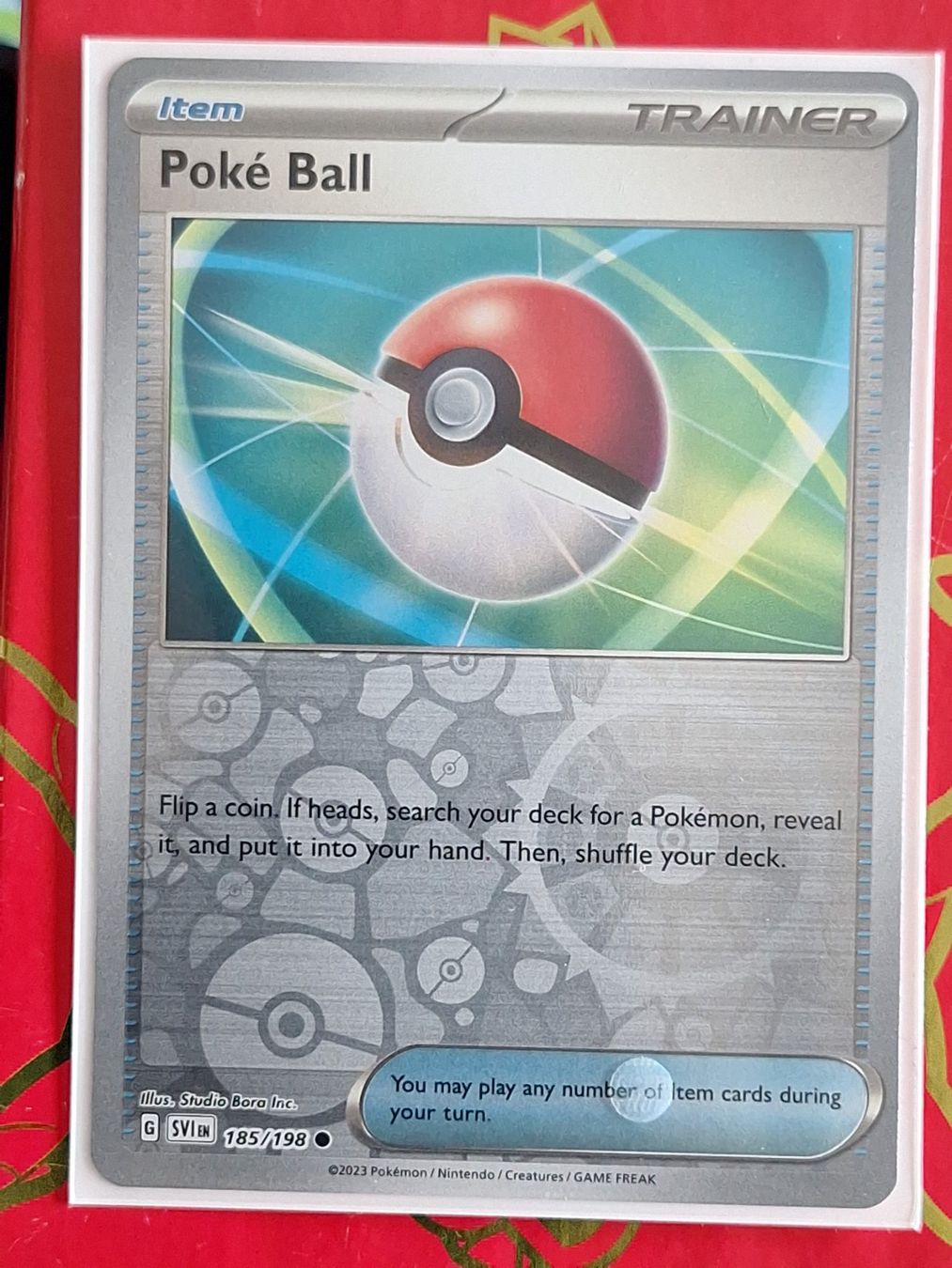 Pokémon Carte collezionabili: Poké Ball - Pokemon Reverse Holo Scarlet Violet Base – Usato da Altstätten SG venduto da GGsGameshop