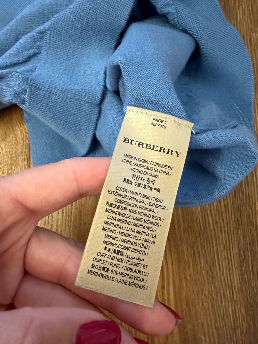 Burberry Maglioni & Felpe: Pullunder Burberry Grösse XS – Usato da Hochdorf venduto da lefaho 3