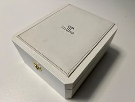 JAEGER LE COULTRE vintage clock leather box