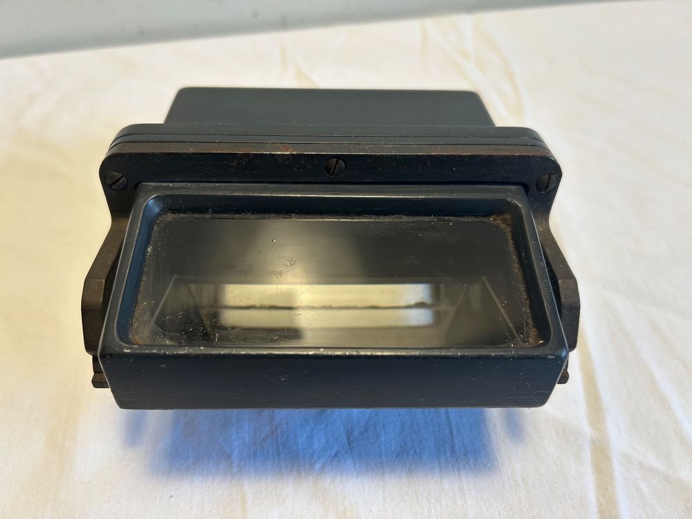 Rare périscope de tranchée en bois 14/18 bleu horizon