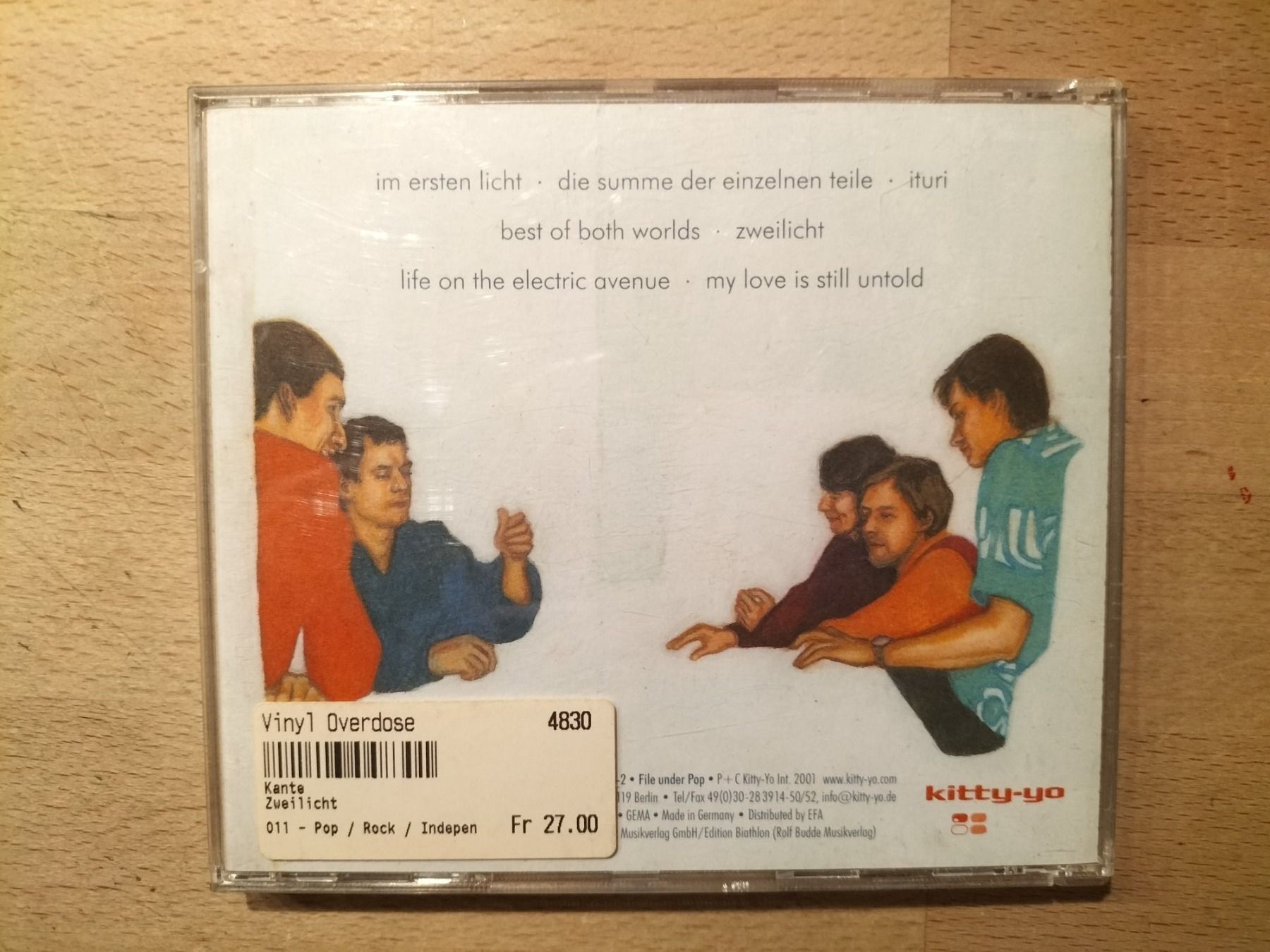 CDs: Kante - Zweilicht – Gebraucht aus Biel / Bienne von Music74 3