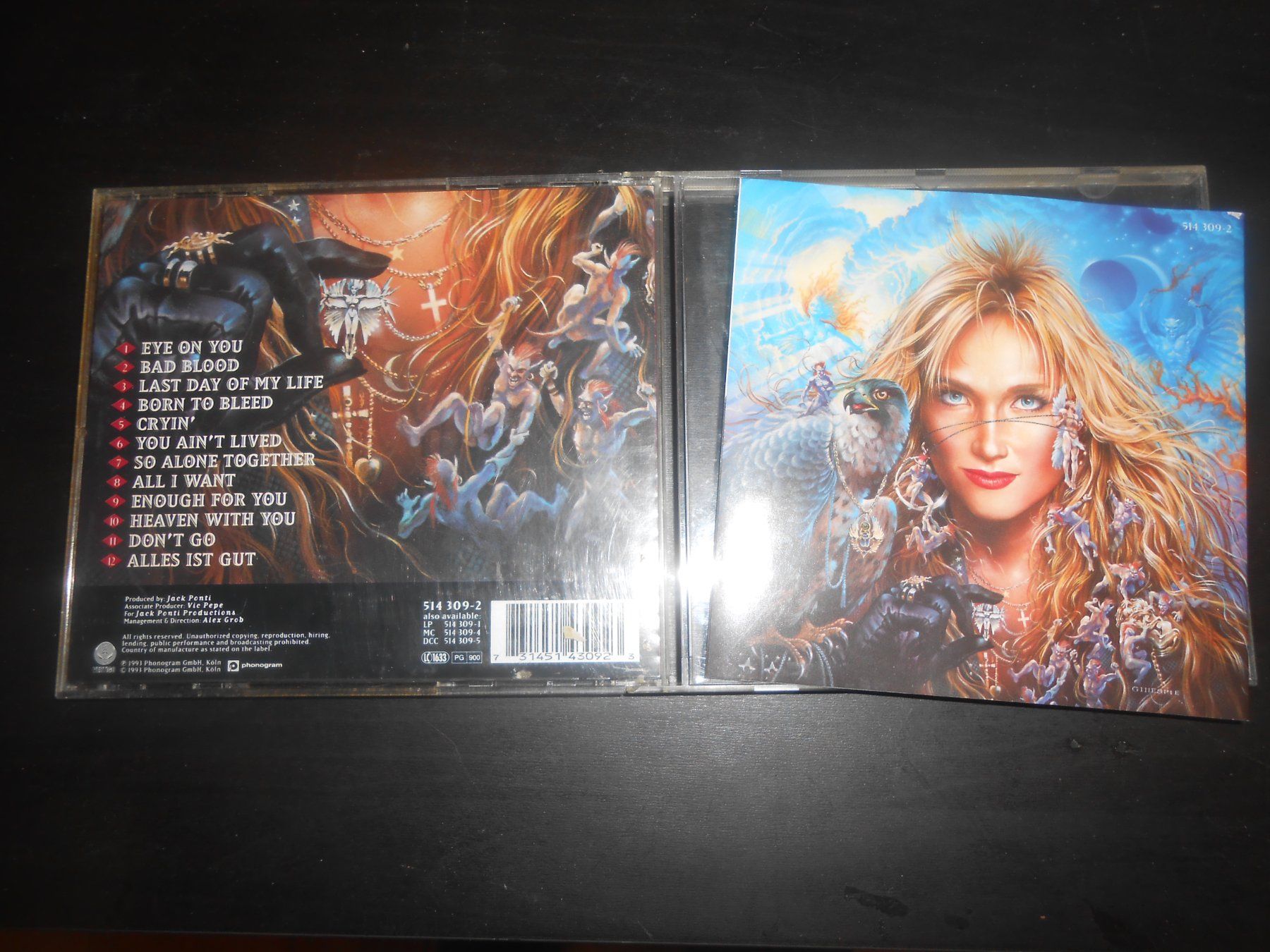 CD: Doro – Angels Never Die / 1993 – Usato da Aarberg venduto da witchhunter01 1