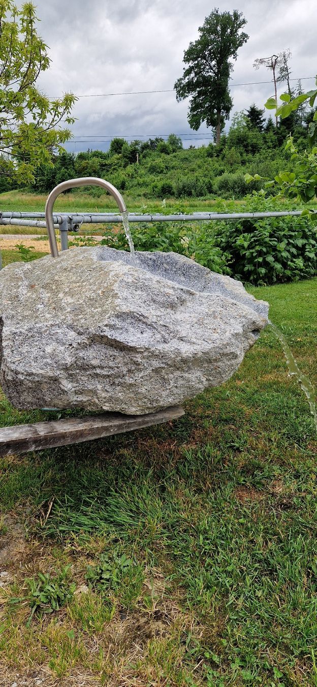 Stagni & Fontane ornamentali: Natursteinbrunnen – Usato da Oppikon venduto da koller05 1