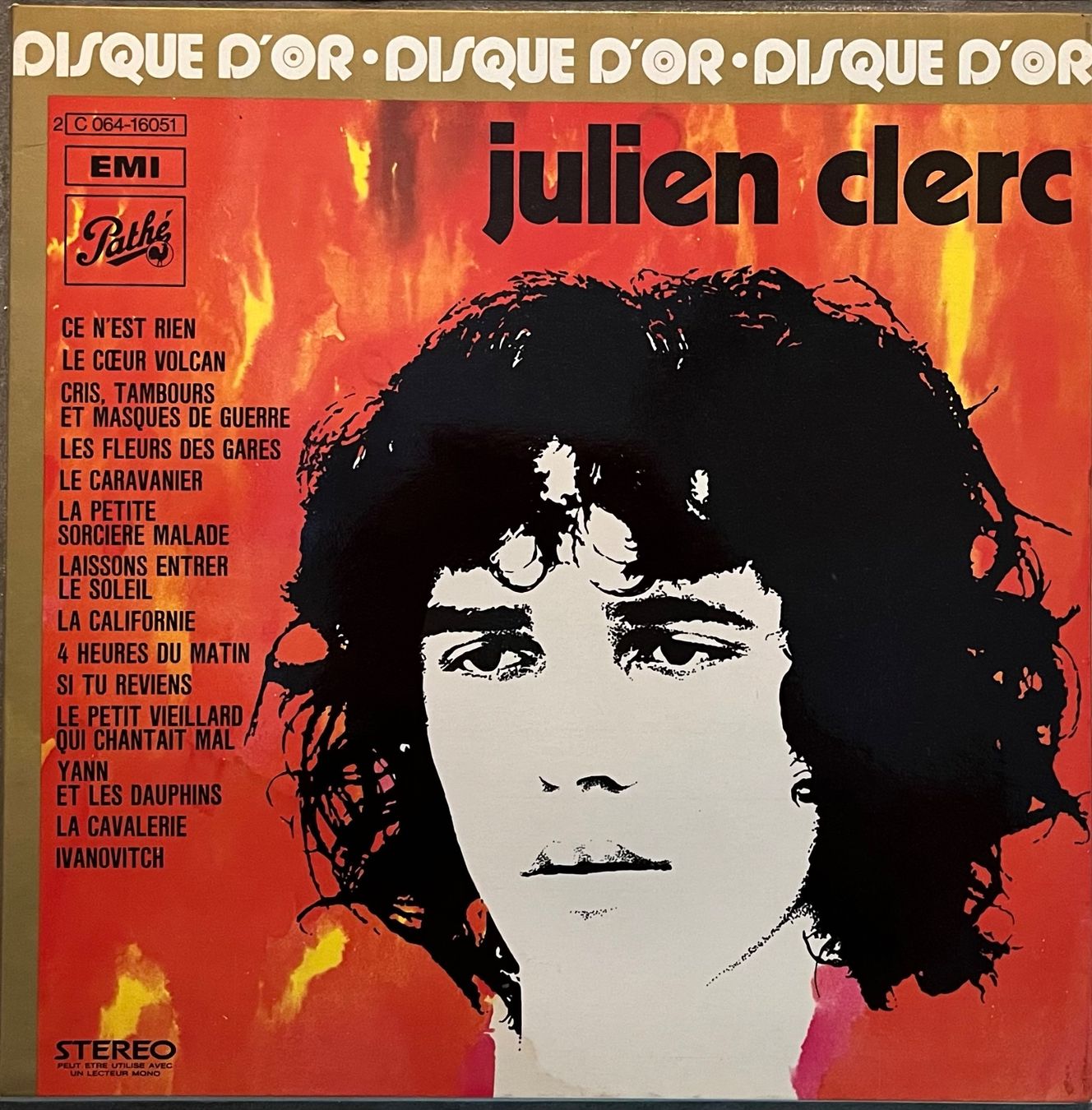 Dischi in vinile: JULIEN CLERC - DISQUE D'OR DE JULIEN CLERC - 33 Tours – Usato da Bussigny venduto da vinyl-pas-cher