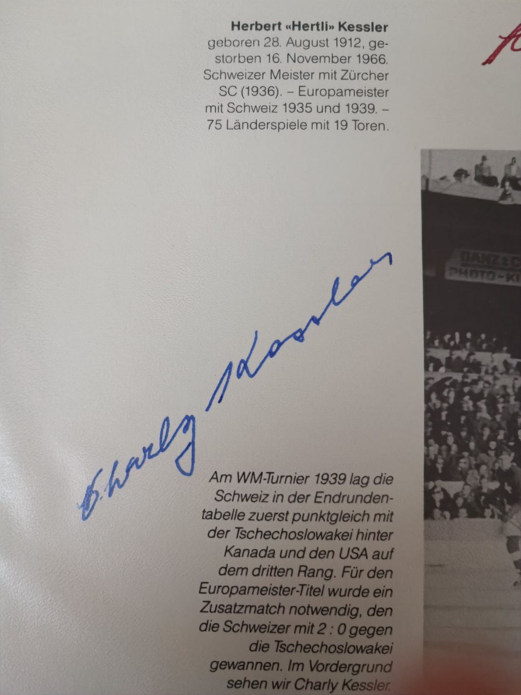 Autografi: ER Sturm - Kessler & Lohrer - original signiert – Usato da Menziken venduto da Autogramme 1