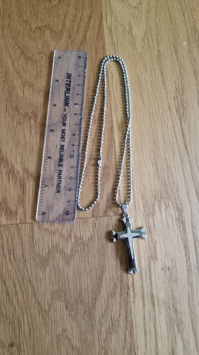 Ciondoli: Kette mit Kreuz Anhänger – Nuovo (secondo la descrizione) da Urtenen-Schönbühl venduto da Saints67 2