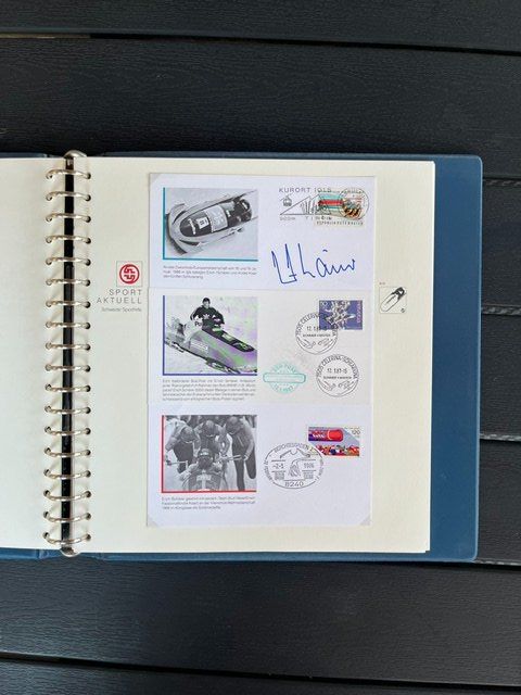 Tutti i francobolli: Offizielle Briefmarkensammlung Stiftung Schweizer Sporthilfe – Usato da Niederwil AG venduto da dahu75 3