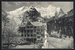 Hohfluh, Hotel Wetterhorn mit Wellhorn u