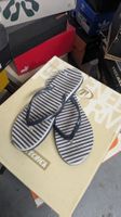 Flip-Flops gestreift blau weiss