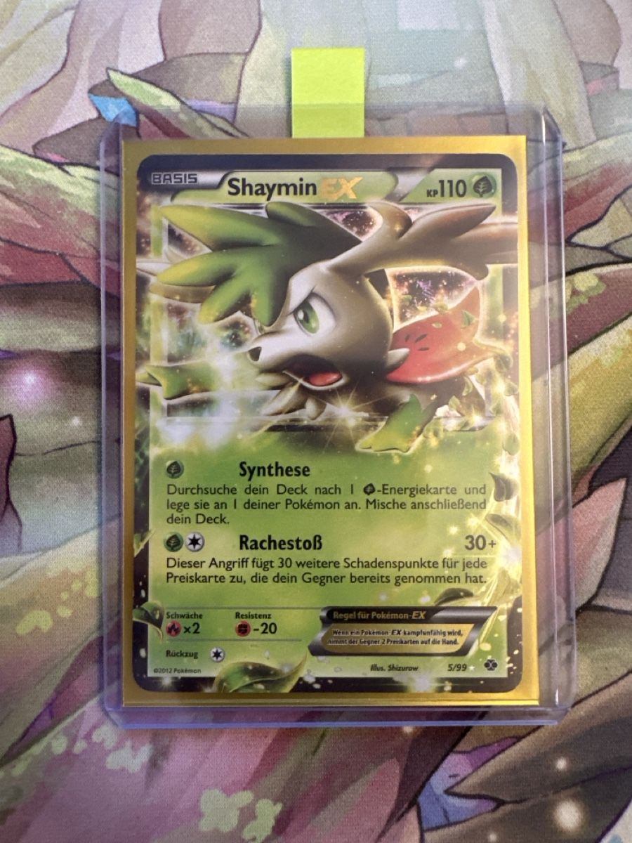 Pokémon Carte collezionabili: Shaymin EX 5/99 2012 (Deutsch) – Usato da Biel/Bienne venduto da LaenzHD