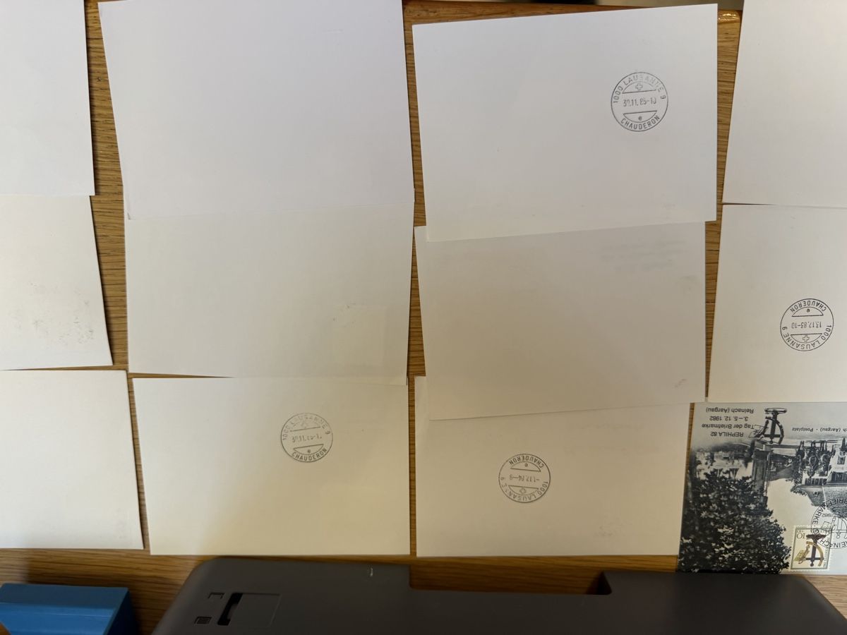Tutti i francobolli: 27 Karten Tag der Briefmarke  – Nuovo (secondo la descrizione) da Murgenthal venduto da Tina_4055 6