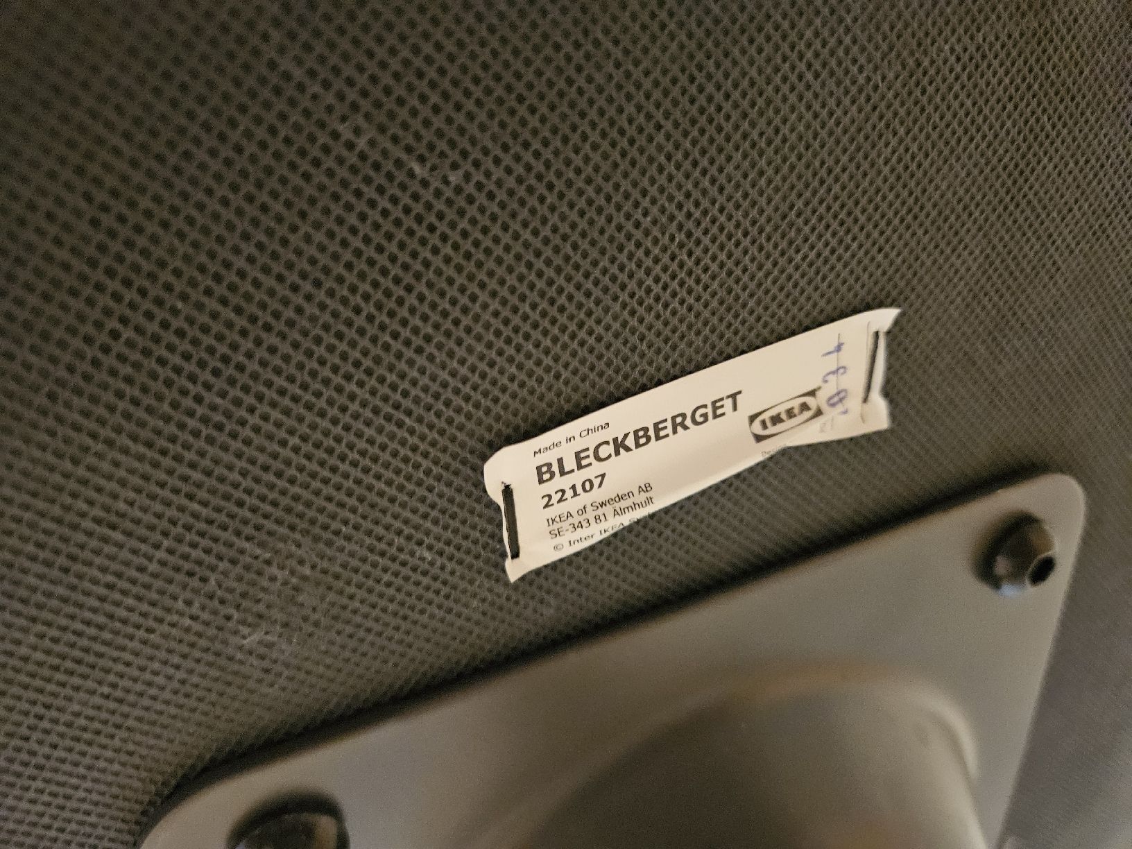 Sedie a rotelle: Ikea Bürostuhl Bleckberget grey, drehbar, rollbar – Usato da Horgen venduto da e_mob 4