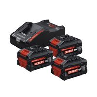 Bosch Professional EXPERT 18V – 3 Akkus mit Ladegerät