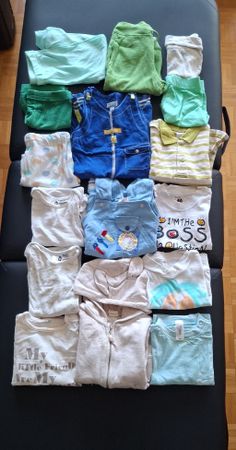 Lot de 15 vêtements pour bébé 10-12 mois taille 80