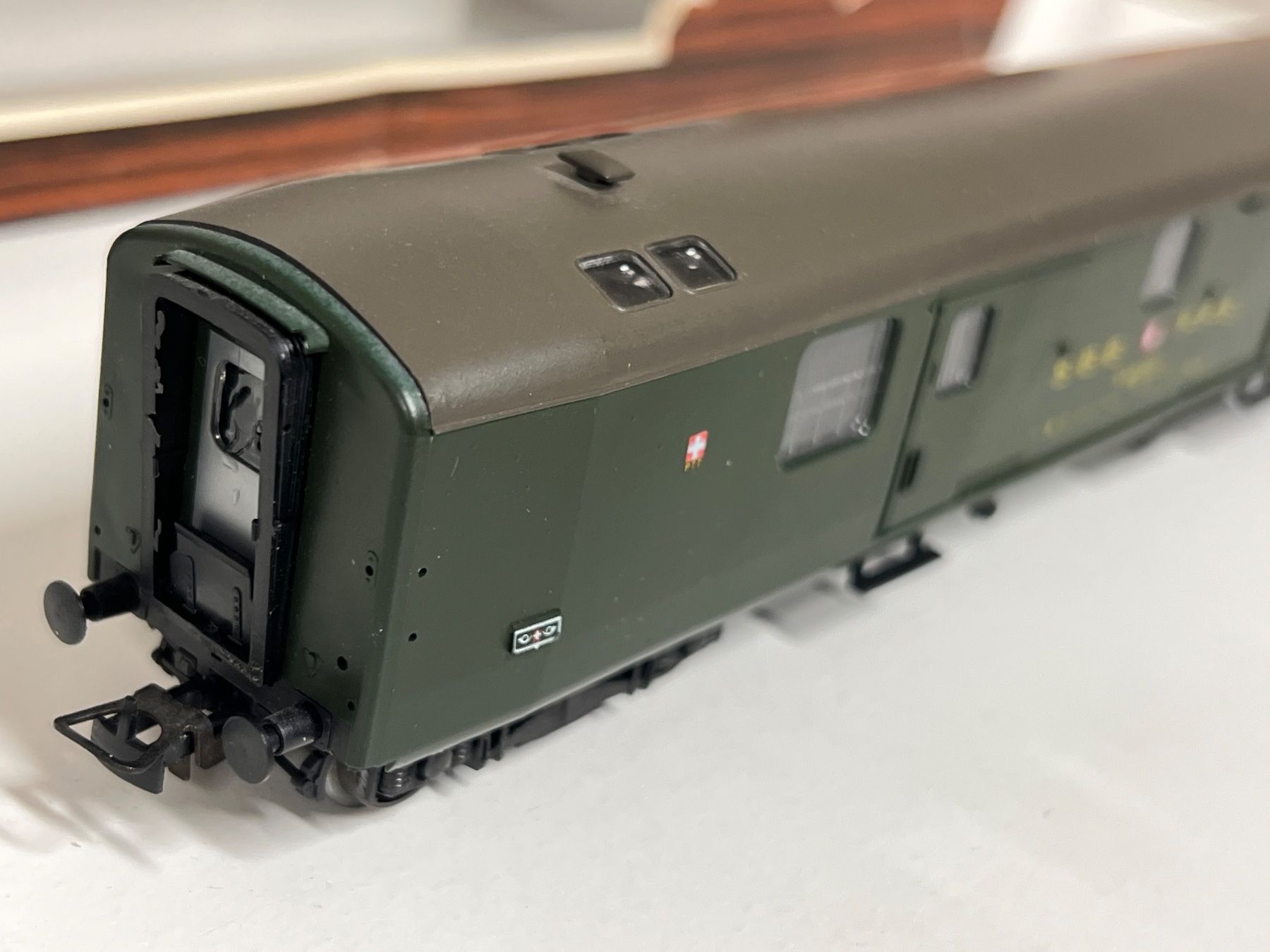 Liliput Modellini di ferrovie: Liliput SBB Gepackwagen – Usato da Neuenhof venduto da ludovicco 2