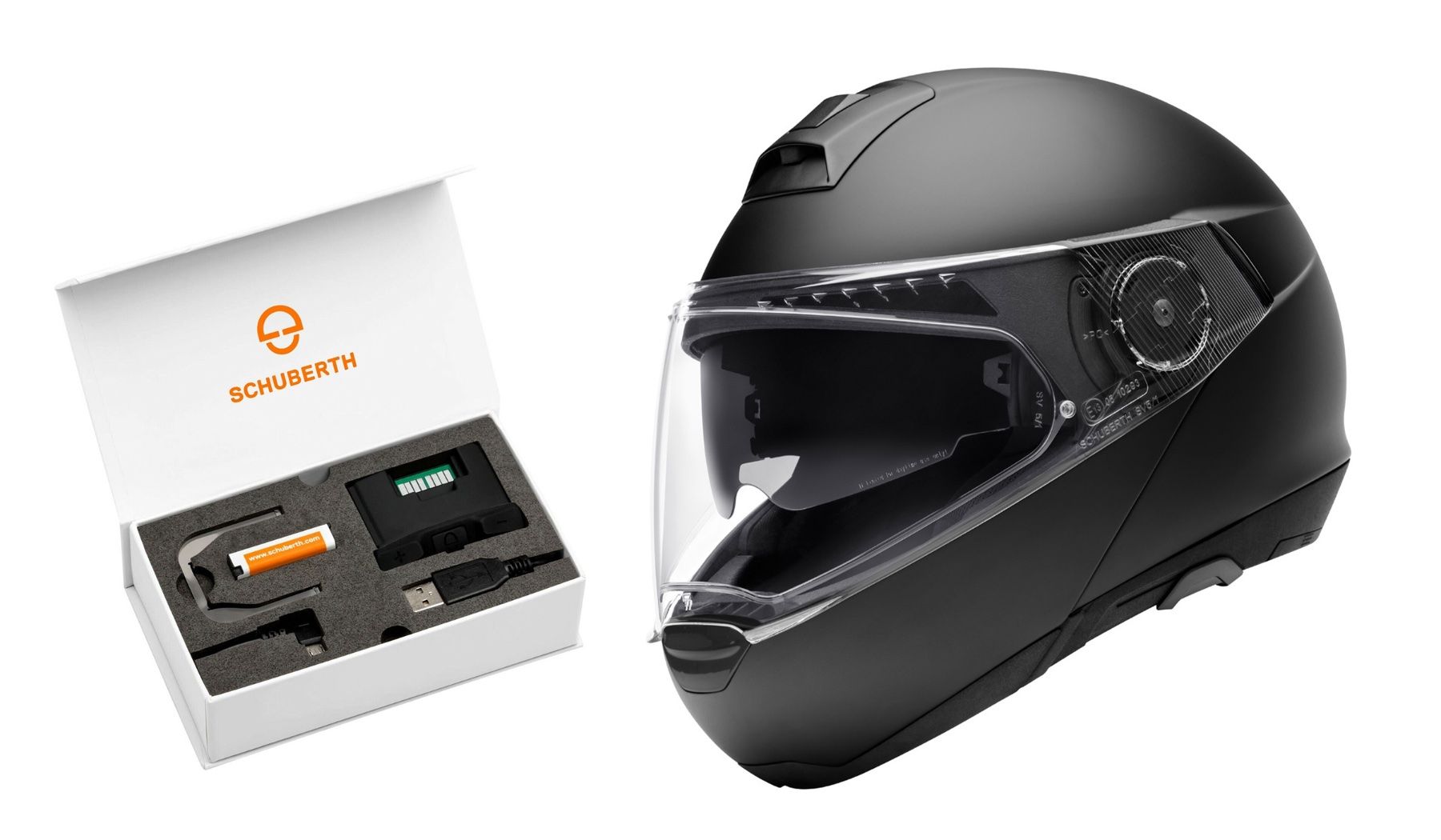 Schuberth Helme & Visiere: Schuberth C4 Pro inkl. Kommunikationssystem SC1 Advanced NEU – Gebraucht aus Kloten von