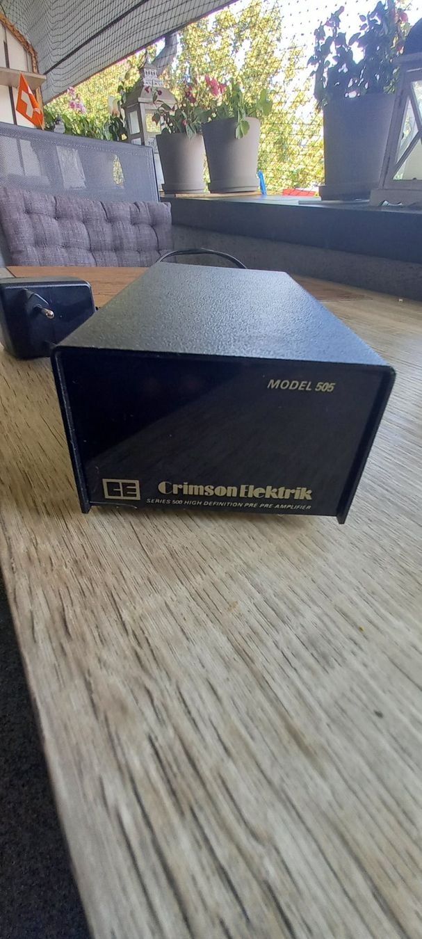 Giradischi: Crimson 505 High End Phono Pre Pre Amplifier – Usato da Urtenen-Schönbühl venduto da Audiovintage